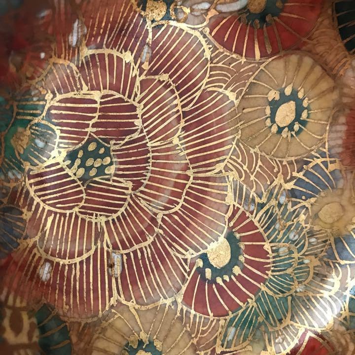 薩摩焼 沈寿官 金蘭手花詰文茶碗 菊牡丹花尽くし 新作登場，2025 薩摩焼